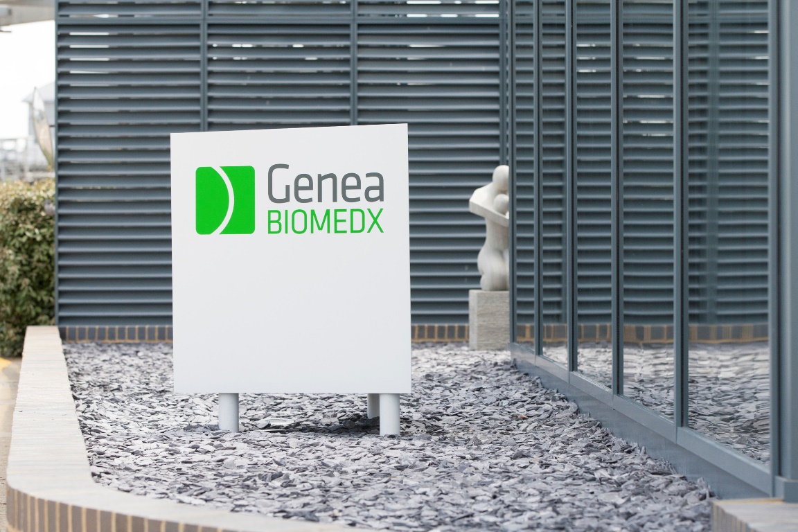Sharkey Health Sector Fitout - Genea Biomedx - Building Exterior